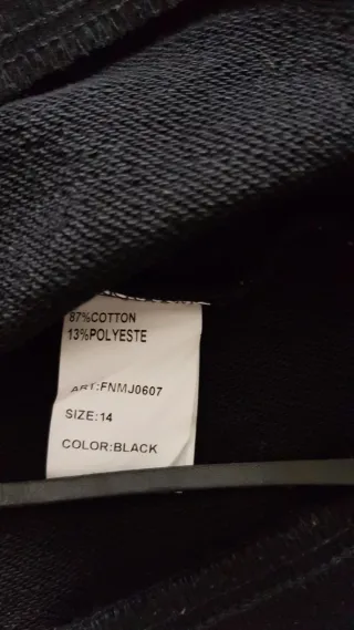 Sudadera Fn.B Negra DEAREST