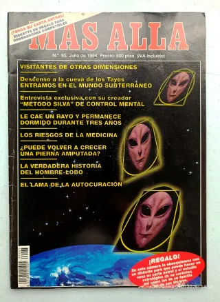 Lote 2 Revistas  Más Allá  (1994) núm 64 y 65