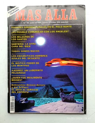 Lote 2 Revistas  Más Allá  (1994) núm 64 y 65