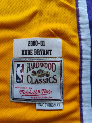 Camiseta Kobe Bryant Lakers 2000-01 talla M