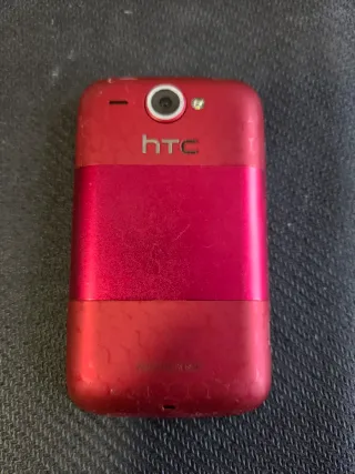 HTC Wildfire Rojo Caja y manuales