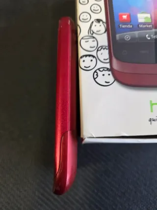 HTC Wildfire Rojo Caja y manuales