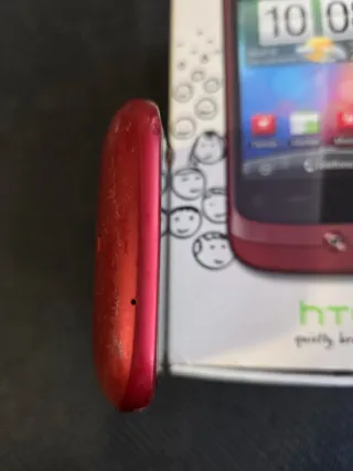 HTC Wildfire Rojo Caja y manuales