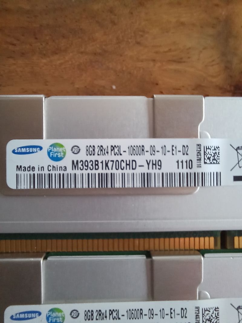 4x 8GB PC3L Samsung Dell RAM - 32GB afbeelding 2