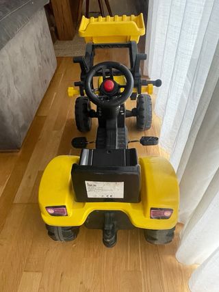 Tractor Infantil HOMCOM a Pedales con Pala