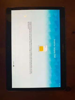 Tablet Samsung SM-T805 Negra