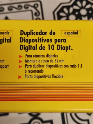 NUEVO, Duplicador Diapositivas Soligor Digital 10.