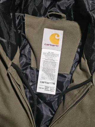 Chaqueta Carhartt Verde Militar Talla M