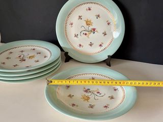 🇫🇷 Limoges Platos Llanos Antiguos