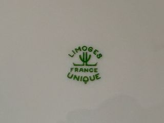 🇫🇷 Limoges Platos Llanos Antiguos