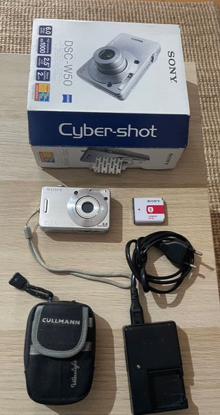 Cámara Sony DSC-W50 Plata