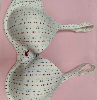 Reggiseno Lovable bianco con pois