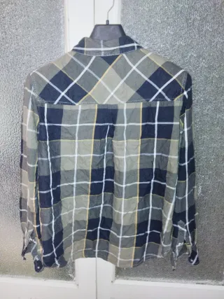 Camisa cuadros Stradivarius Mujer XL