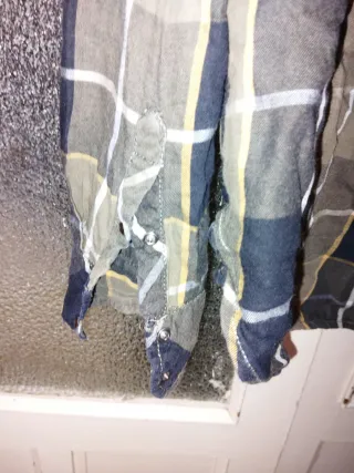 Camisa cuadros Stradivarius Mujer XL