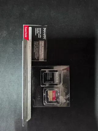 Tarjeta Micro SD SanDisk 128GB con Adaptador