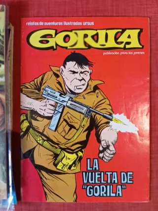 Lote de 6 cómics bélicos vintage.