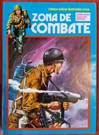 Lote de 6 cómics bélicos vintage.