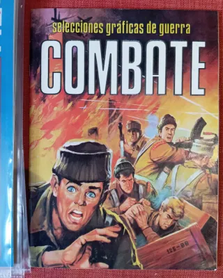 Lote de 6 cómics bélicos vintage.