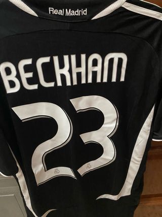 camiseta real madrid beckham
