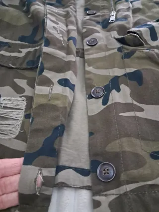 Chaqueta camuflaje mujer