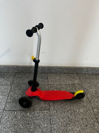 Patinete 3 ruedas rojo