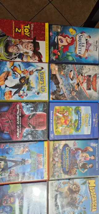 Lotto 45 DVD Cartoni Animati Disney e LEGO