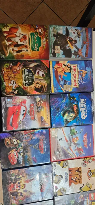 Lotto 45 DVD Cartoni Animati Disney e LEGO
