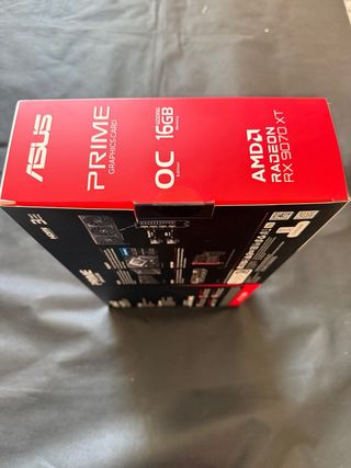 ASUS Prime Radeon RX 9070 XT Tarjeta Gráfica