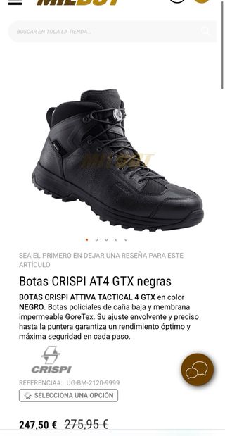 Botas Crispi AT4 GTX Talla 45