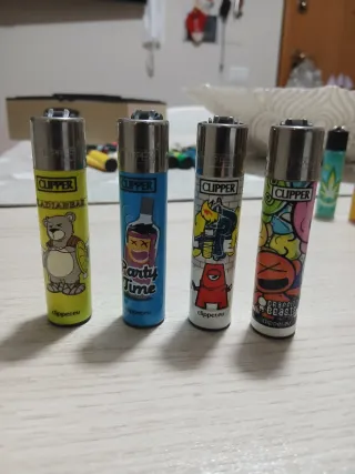 Lotto accendini Clipper