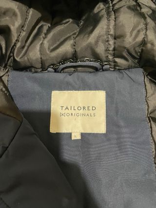 Gabardina azul marino