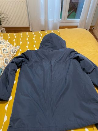 Gabardina azul marino