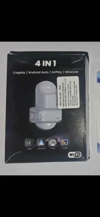 Adaptador Carplay Android Auto Inalámbrico 4 en 1