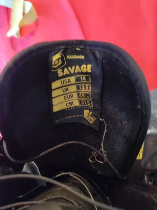 Botas de Snowboard Salomon Savage