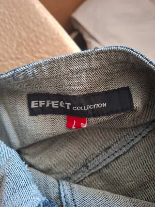 Vestido vaquero sin mangas con cremalleras