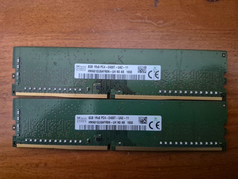 16Gb-DDR4 / 2x8Gb - 2400Mhz