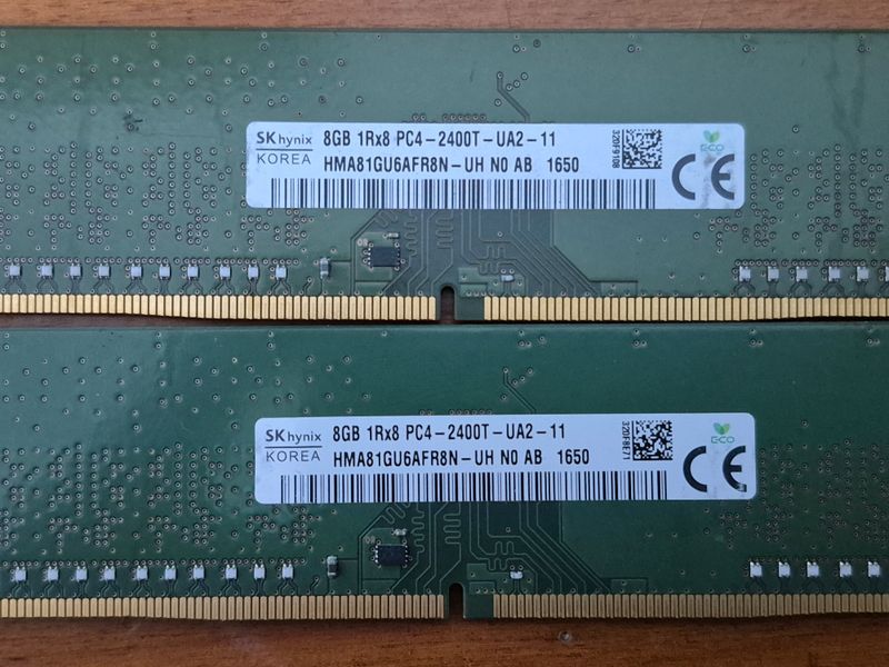 16Gb-DDR4 / 2x8Gb - 2400Mhz afbeelding 2