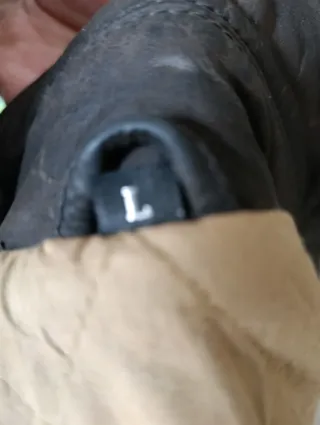 Cazadora de piel marrón