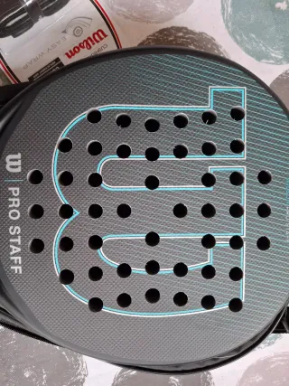 Raqueta Padel Wilson Pro Staff Negra