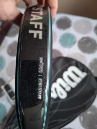 Raqueta Padel Wilson Pro Staff Negra