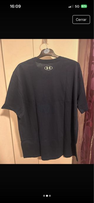 Camiseta Under Armour Azul Talla M