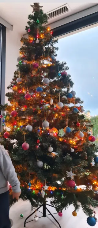 Árbol de Navidad 275 cm Más regalo renno