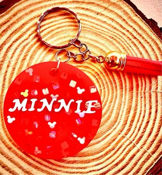 Llaveros en resina personalizados