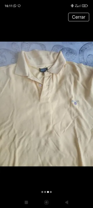Polos Gant Hombre Talla XL