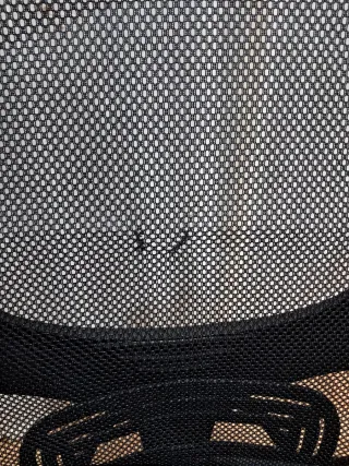 Silla de escritorio ergonómica negra