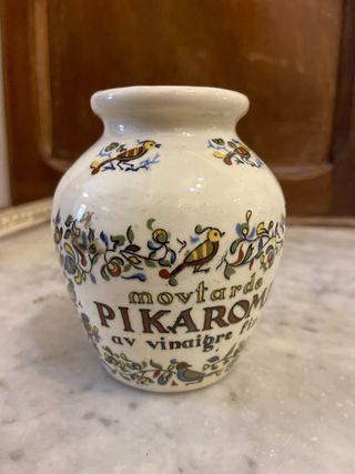 Vaso barattolo in ceramica Digoin 1830