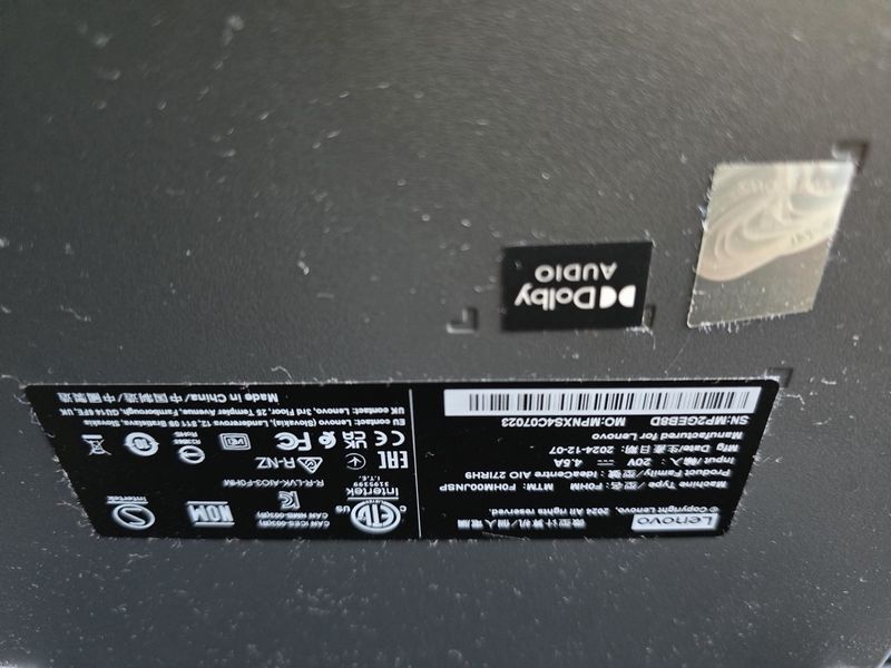 Lenovo IdeaCentre AIO Gen 9 27 i7 afbeelding 5