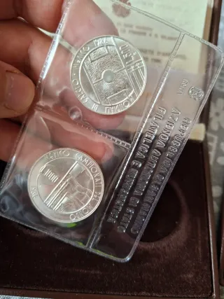 17 Monete lire d'argento 191 grammi