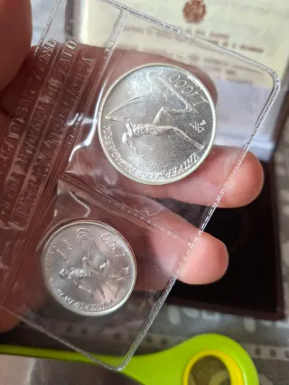 17 Monete lire d'argento 191 grammi