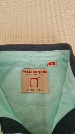 Polo Yellow Skin Hombre Talla M